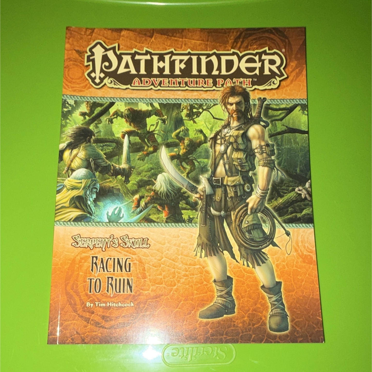 Paizo Pathfinder Adventure Path Serpent's Skull Racing to Ruin Hitchcock 2008