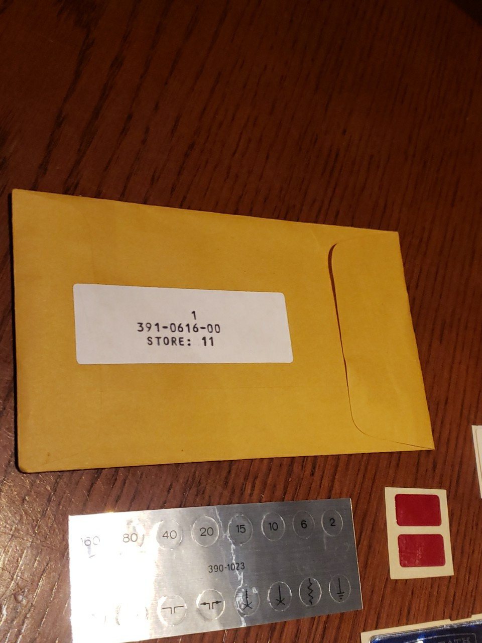 New Heathkit Misc. Label Pack #391-0616