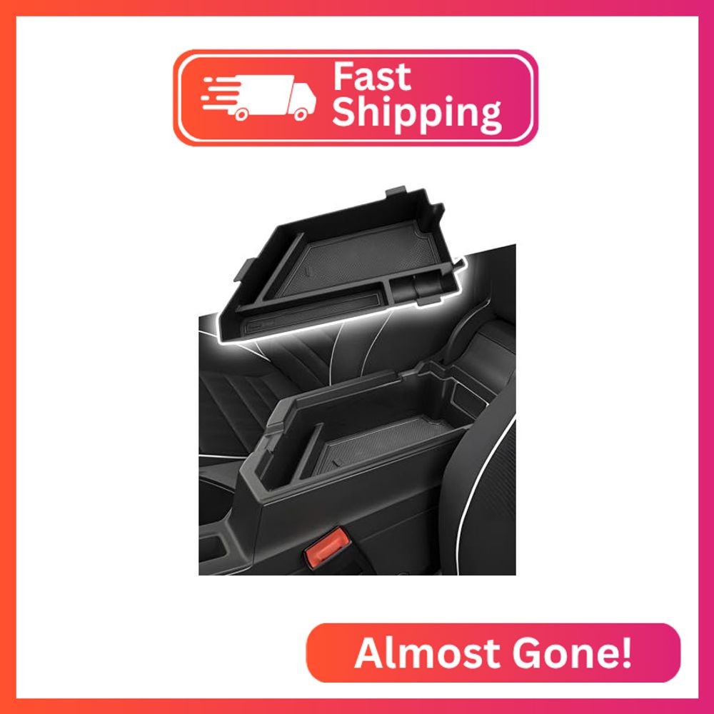 CDEFG for Volkswagen Jetta 2020-2025 2026 Center Console Organizer Tray for Jett