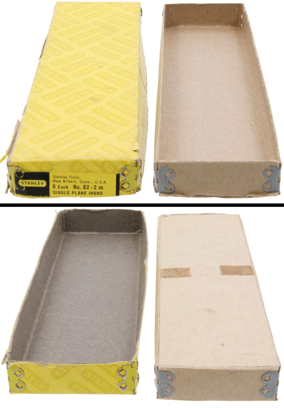Orig. Box for Stanley 2" Cutting Irons, No. S2 - No. 4 & 5 Planes - mjdtoolparts