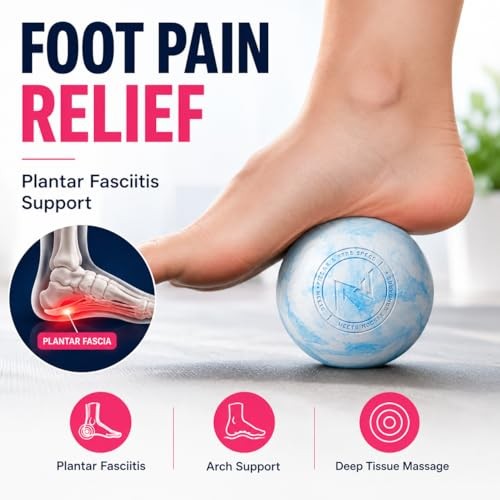 Massage Lacrosse Balls for Myofascial Release, Quality Certification, Blue
