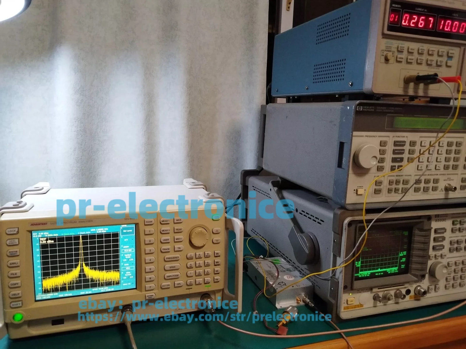 Advantest U3751 8G spectrum analyzer, new version#pr