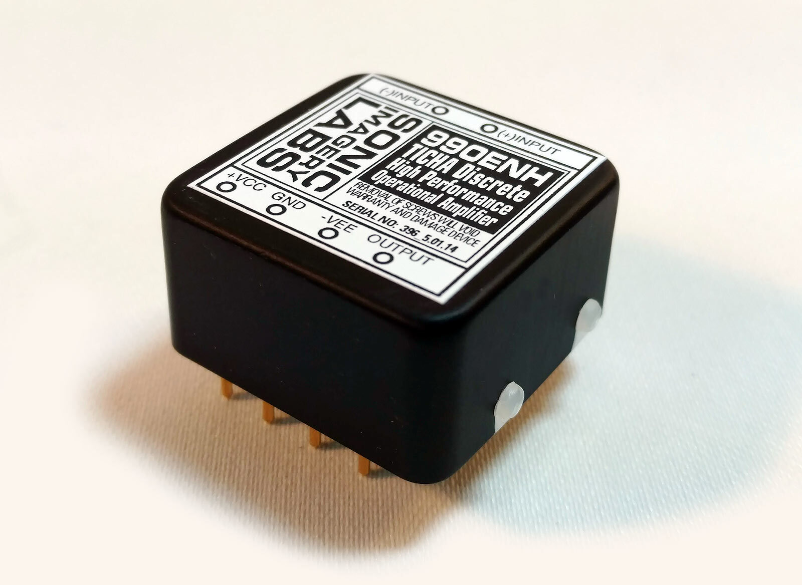 Sonic Imagery Labs 990Enh-Ticha Discrete OpAmp 990 audio performance upgrade
