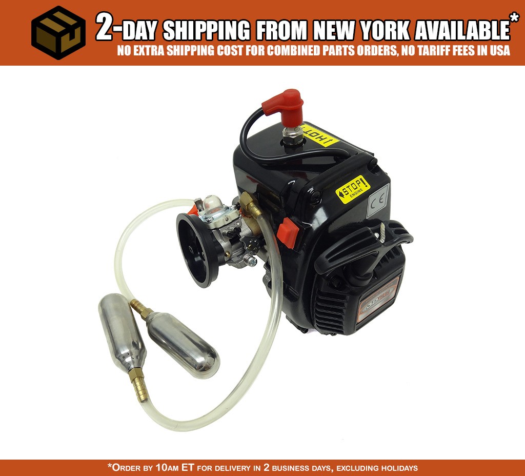 Rovan Baja 32cc 4-Bolt Engine with Boost Bottles