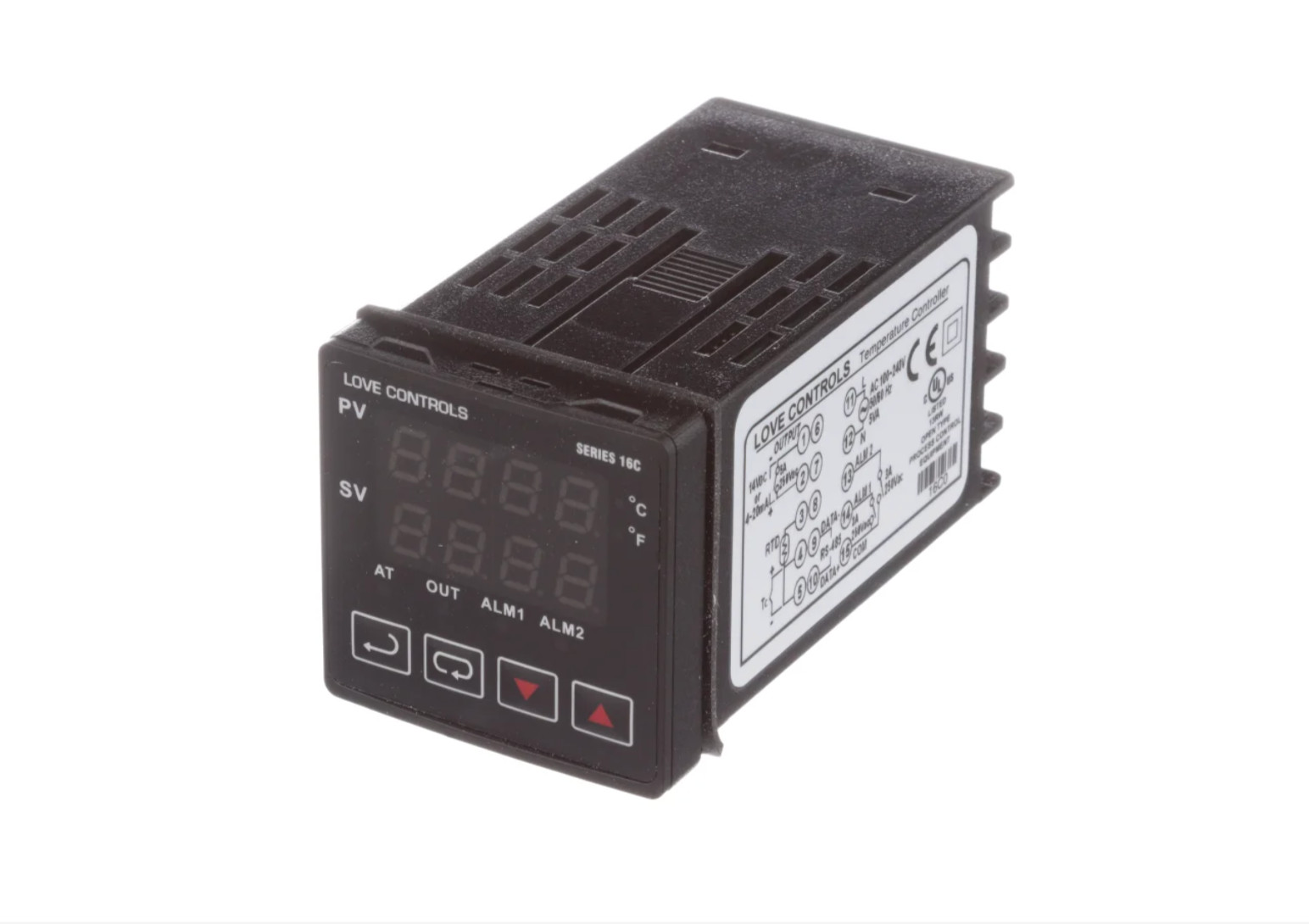 Dwyer Instruments 16C-2 Temperature Controller, 16C PID, 48x48mm, 1 RTD