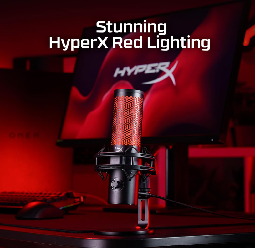 HyperX QuadCast 2 - USB Microphone (Black) NEW! BOX NOT ORIGINAL!