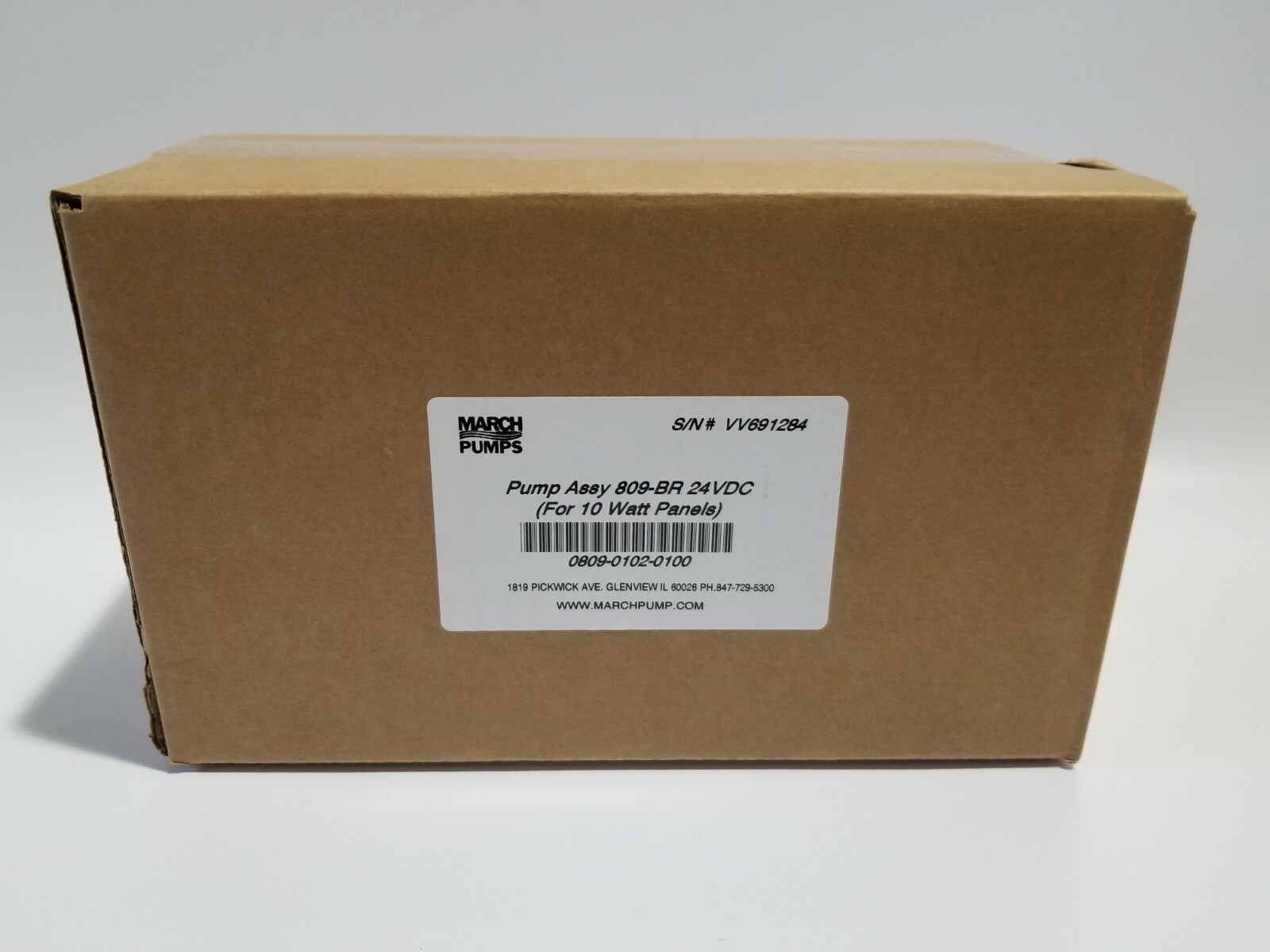 March Pump 809 BR 24vdc 0809-0102-0100