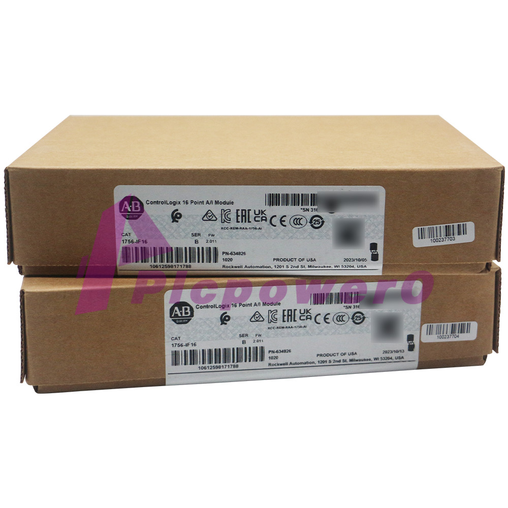 New Allen-Bradley 1756-IF16 ControlLogix 16 Point Analog Input Module