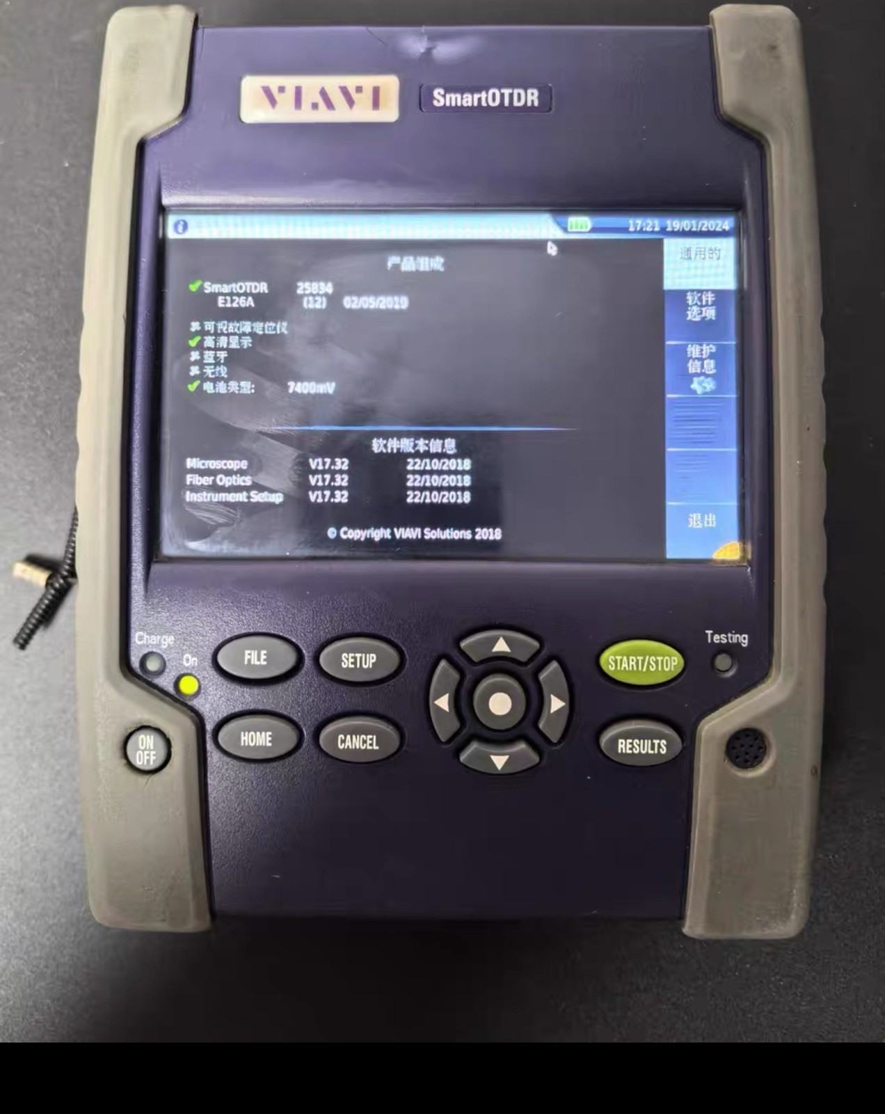 JDSU VIAVI  Smart OTDR - 1310nm/1550nm - 30dB/30dB