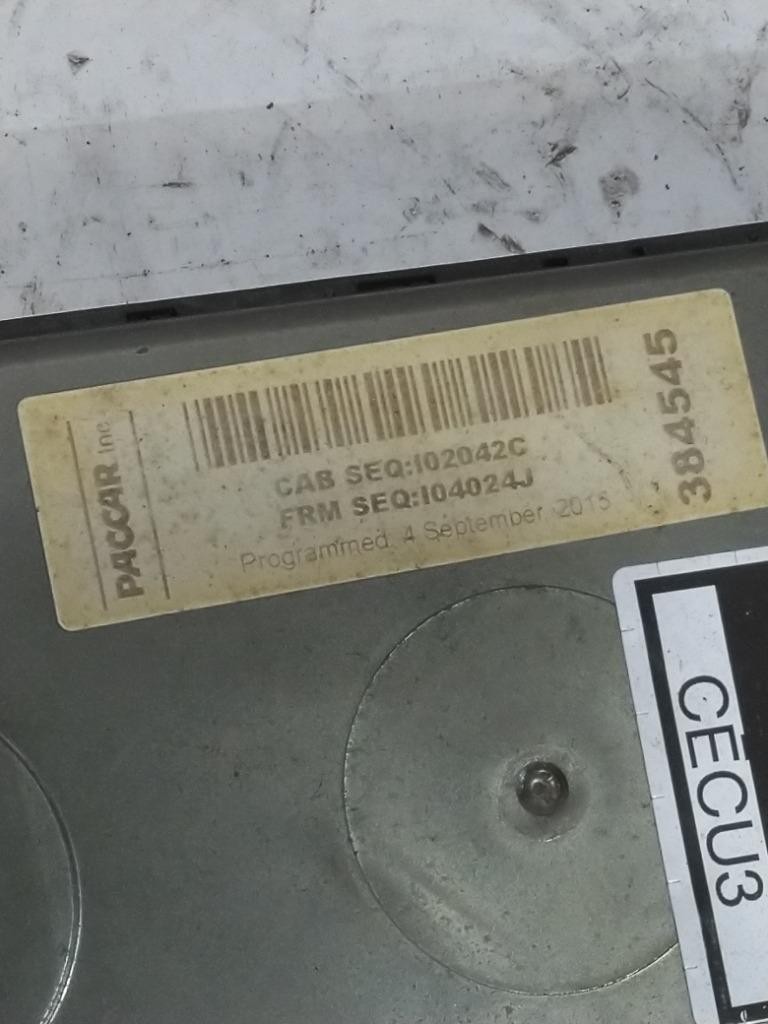 Replaces 2016 KENWORTH T680 CAB CONTROL UNIT MODULE , OH