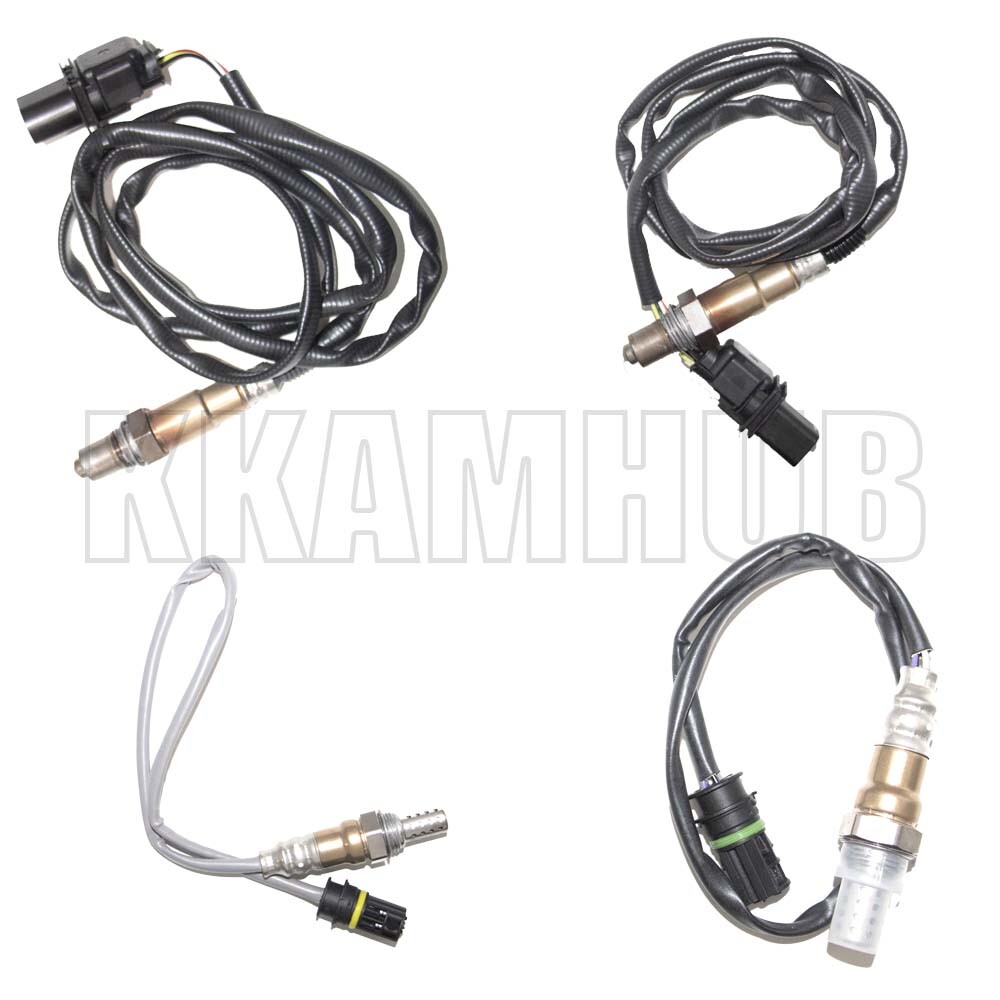 4X Oxygen Sensors Upstream＆Downstream for 2006-2011 BMW 323i；2006 BMW 325i