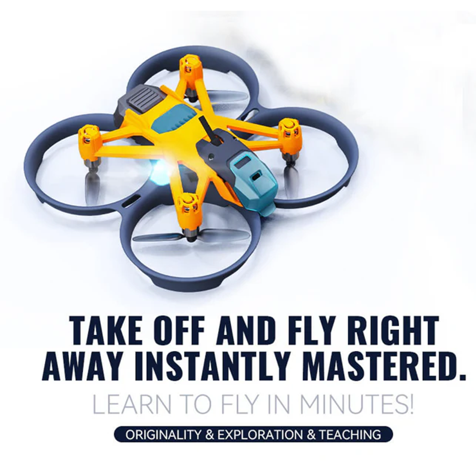 FPV Drone Kit Drone for Beginners, First-Person View Drone with FPV Goggles
