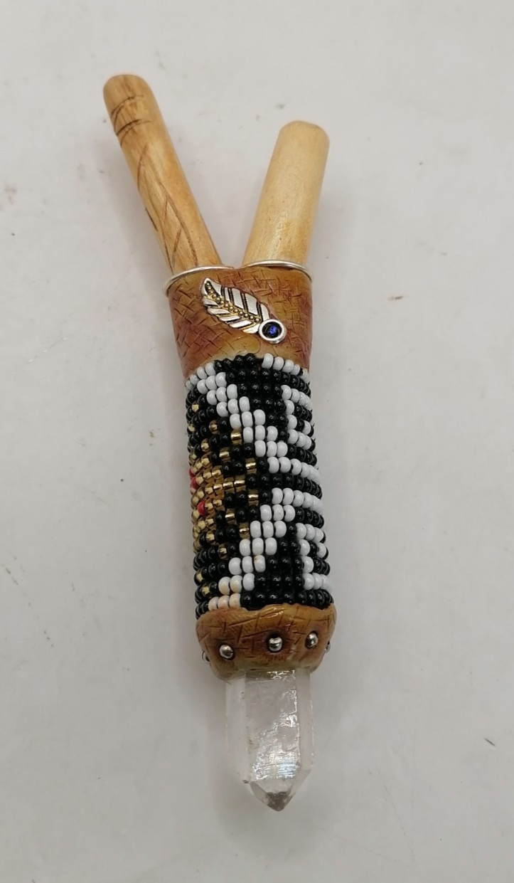 Peruvian Kuripe Unisex Handmade Chonta Wood Multicolored Beads
