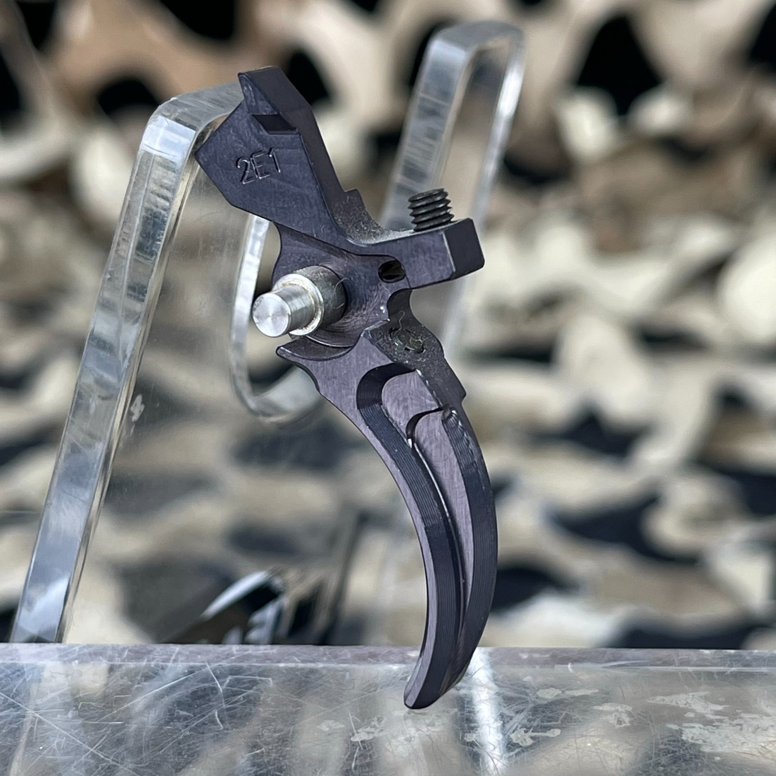 NEW Gate Nova Adjustable Aluminum Trigger - 2E1 - Gray (NT-2E1-GRY)