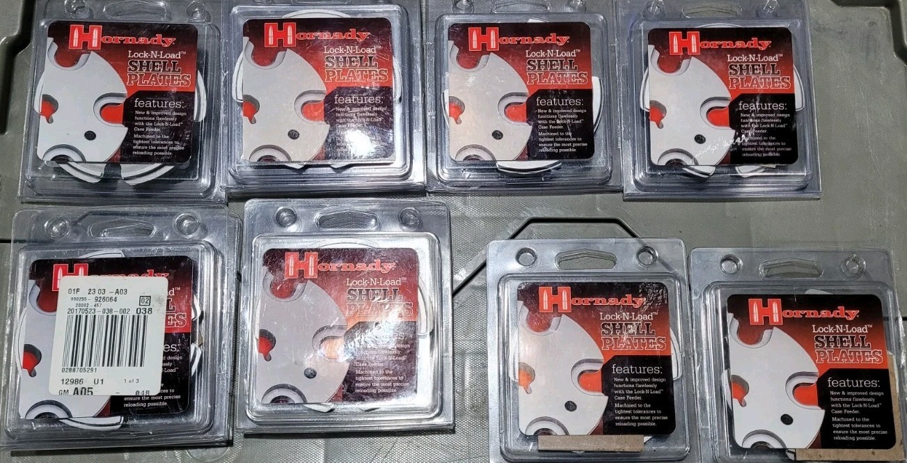 HORNADY Lock-N-Load AP Progressive and Pro-Jector Press Shell Plates *MULTIPLE*