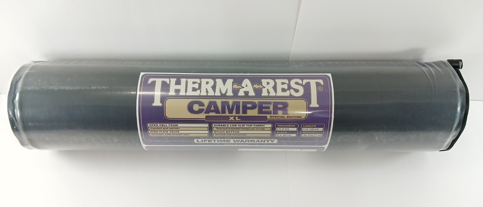 Thermarest CAMPER XL Self-Inflating, Insulated Sleeping Pad Air Mattress NEW!