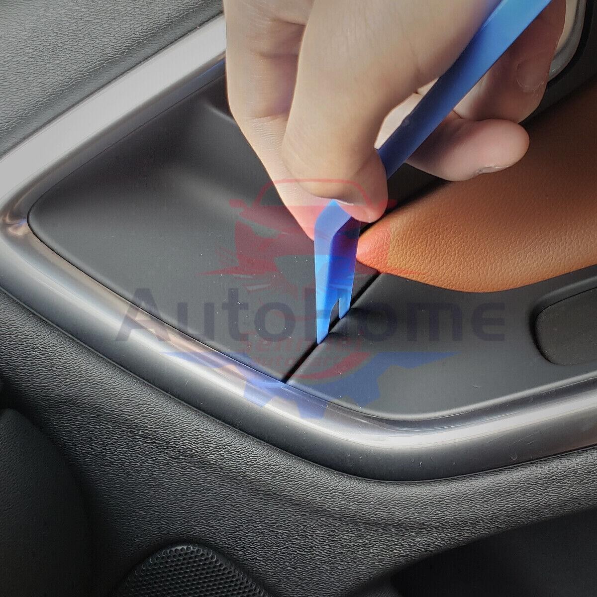 19pcs Car Trim Removal Tool Set Hand Tools Pry Bar Panel Door Interior Clip Kit