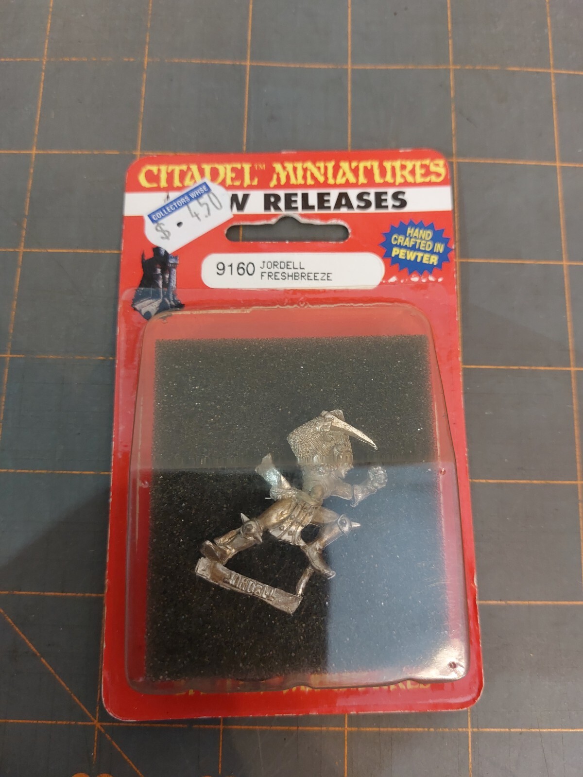 Blood Bowl Jordell Freshbreeze Wood Elf Star Player Citadel Early packaging 9160