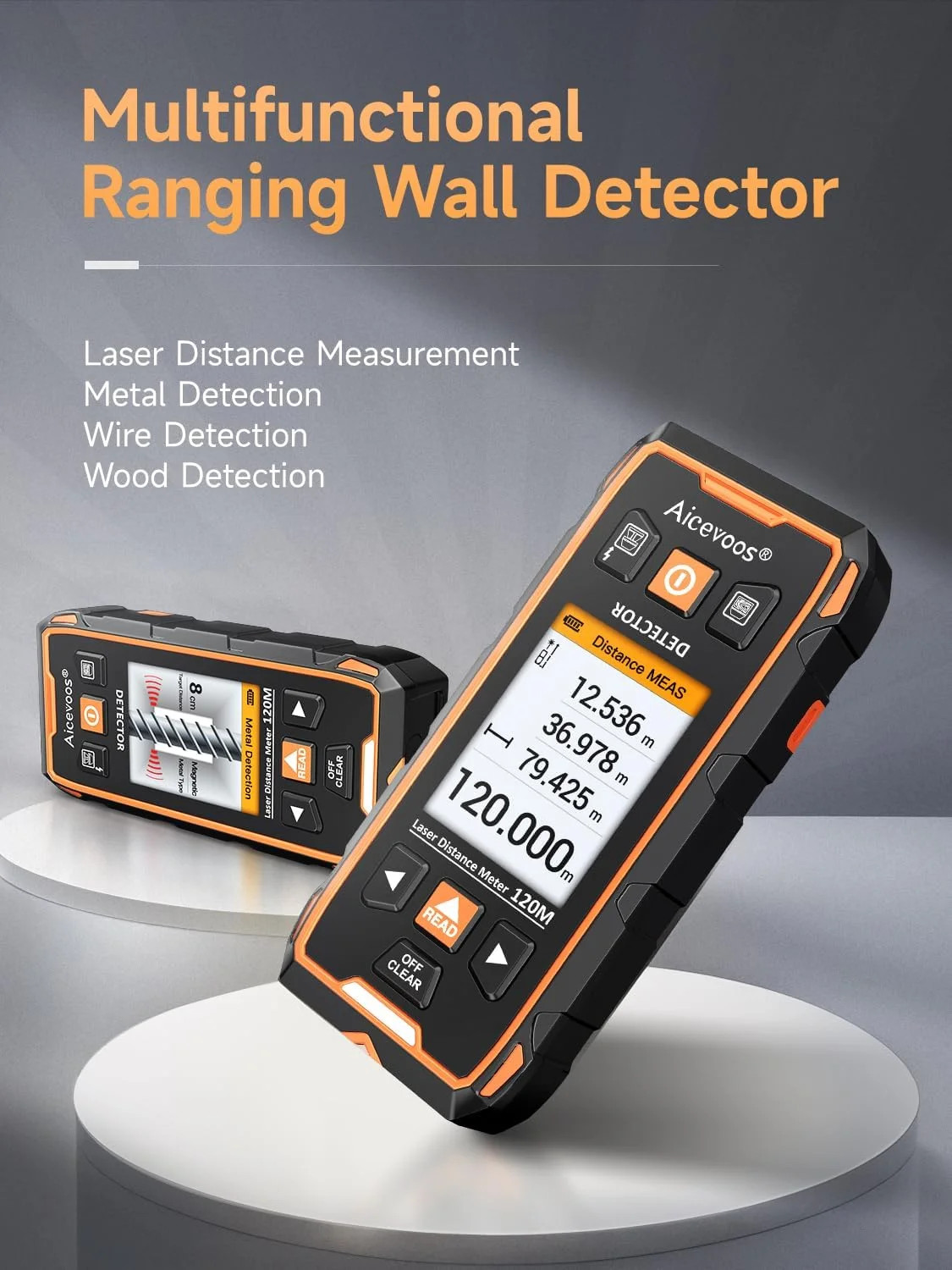 Stud Finder Wall Scanner - Stud Finder Tool w/Intelligent Microprocessor Chip, S