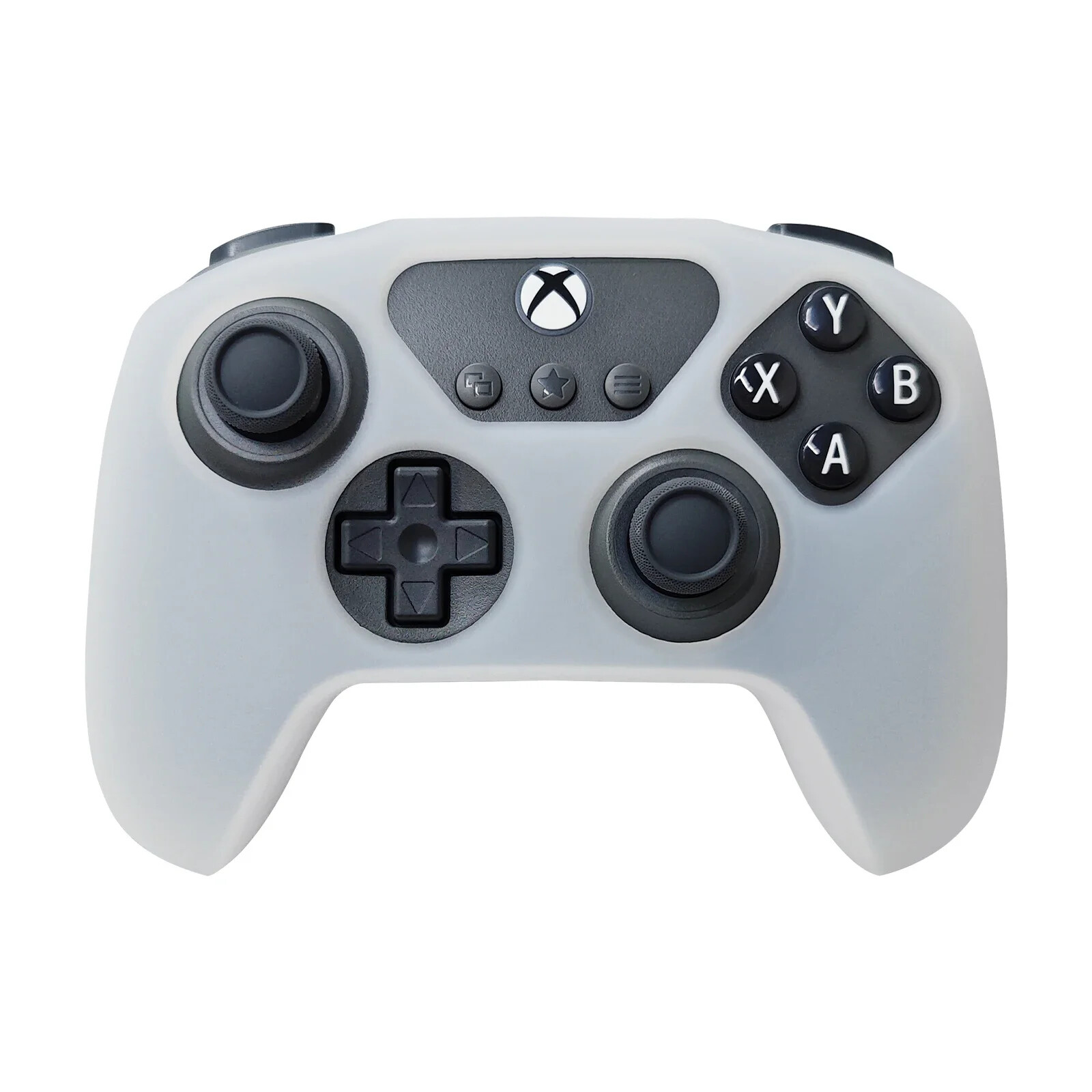 White Soft Silicone Case Shell For 8BitDo Ultimate C/2C Gamepad Protective Cover