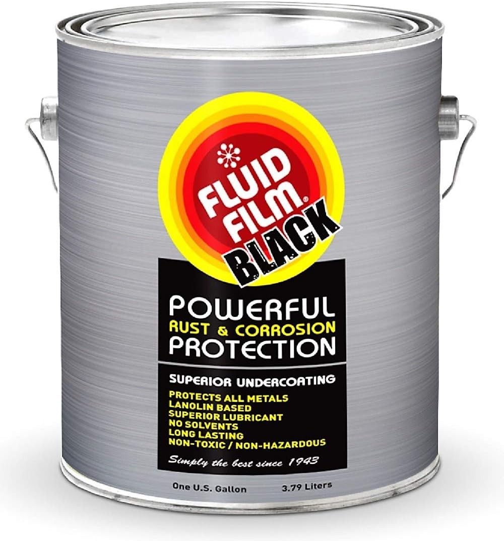 Fluid Film Black Non-Aerosol Corrosion Lubricant Anti-Rust 1 Gallon