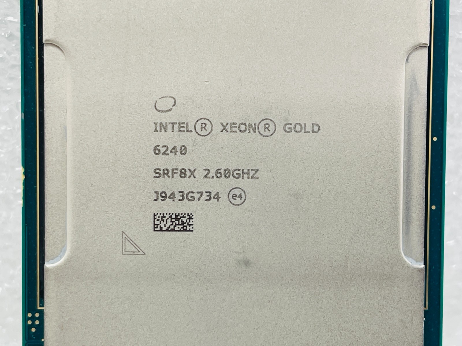 USED - Intel SRF8X INTEL XEON GOLD 6240 2.60GHZ 24.75M 18-CORE PROCESSOR