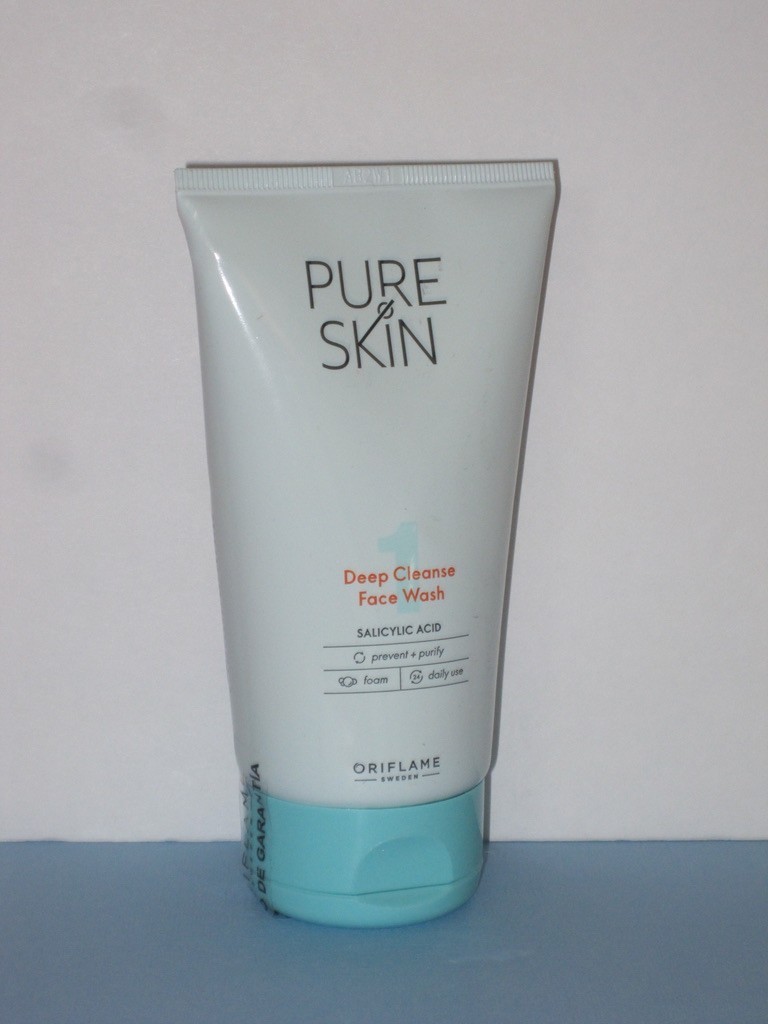 ORIFLAME PURE SKIN DEEP CLEANSE FACE WASH 150 ml./ 5 fl.oz. NEW