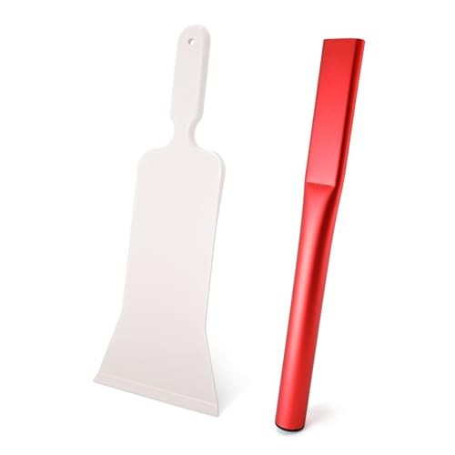 Extended Long Handle Bulldozer Squeegee Window Tint Squeegee with Soft Rubber