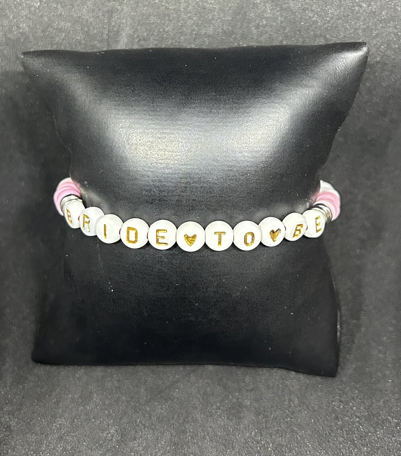 Bride to Be Heishi Bracelet