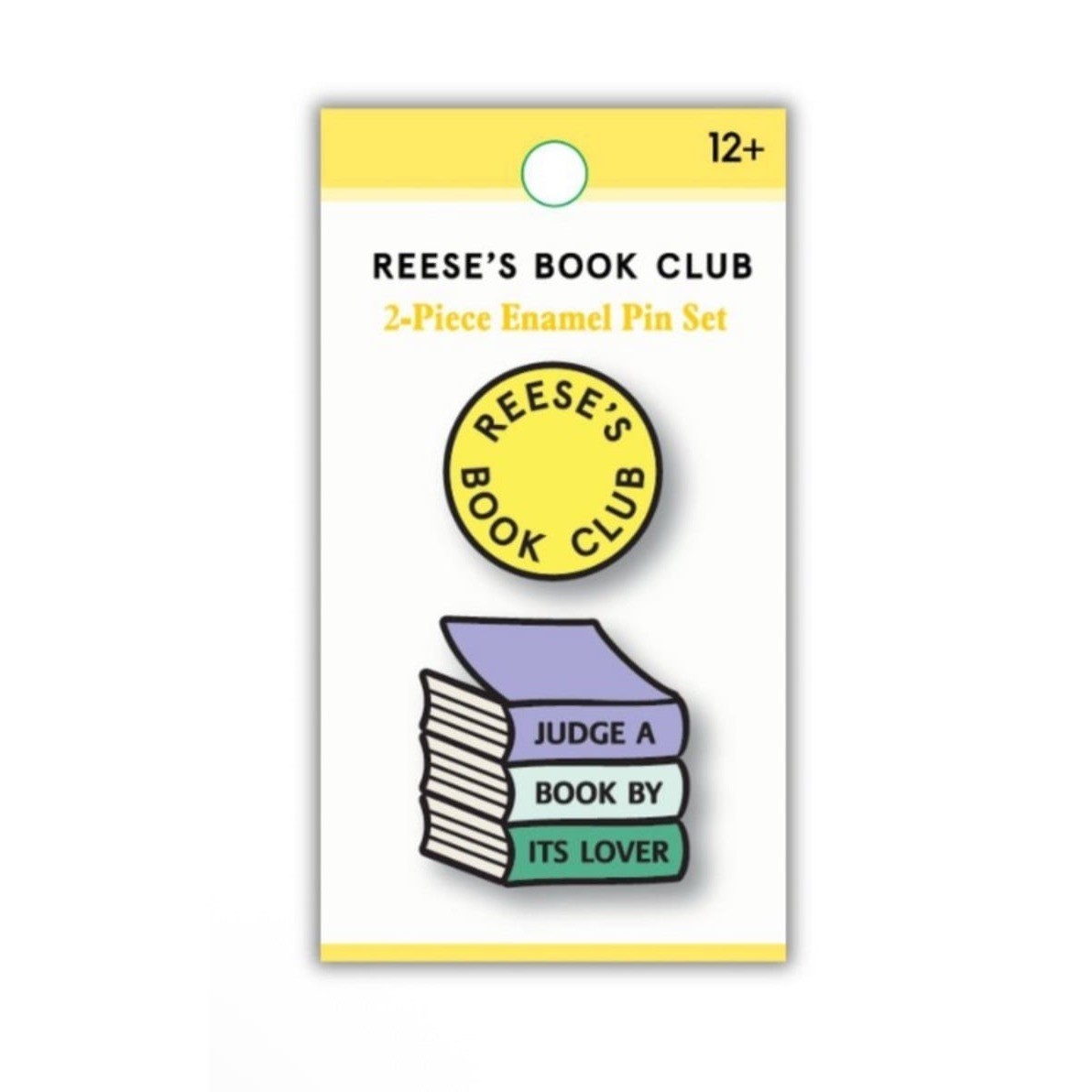 Reese's Book Club 2-Piece Enamel Pin Set
