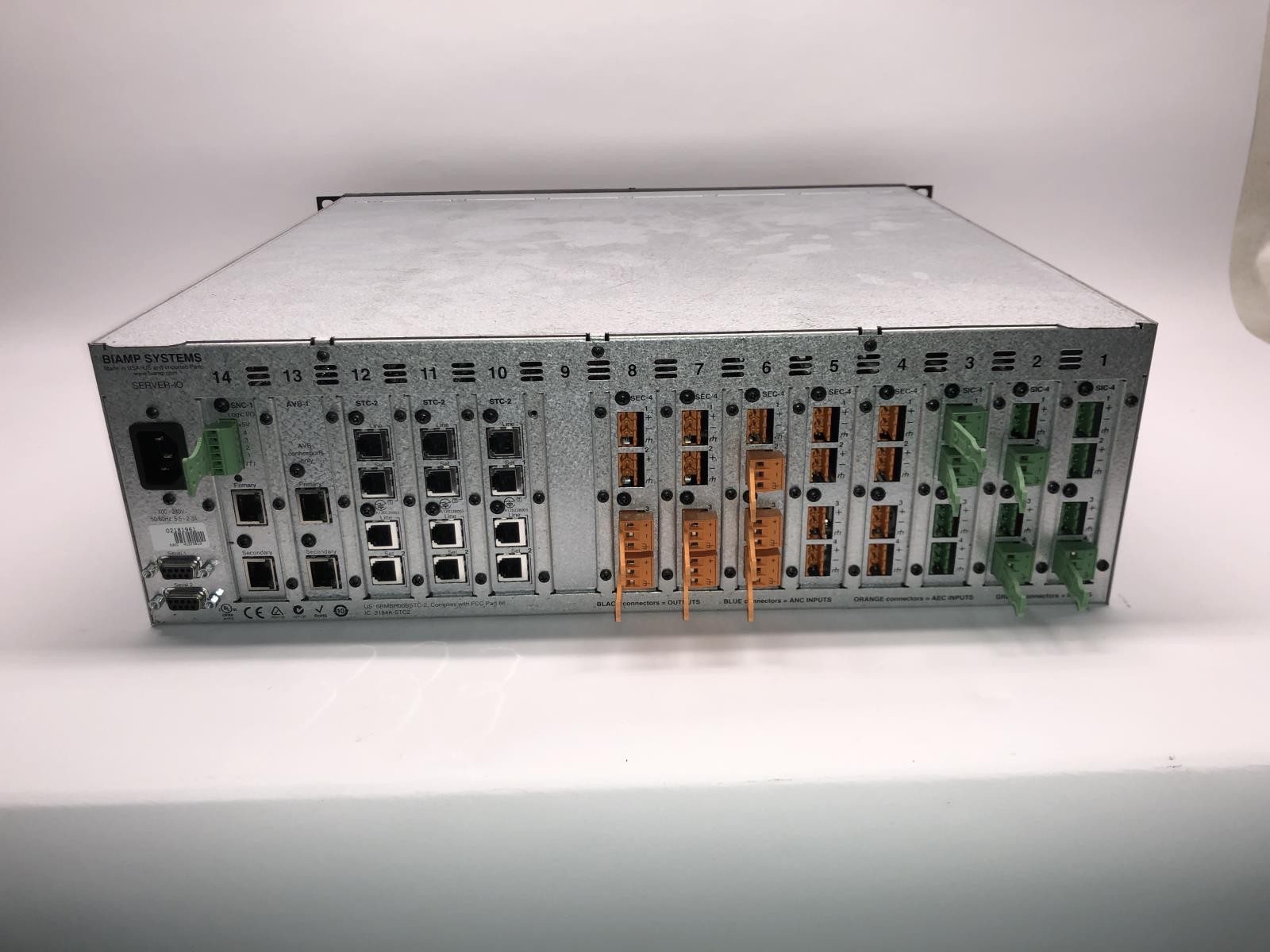 Biamp Tesira Server-IO Digital Signal Processor - VGC 2