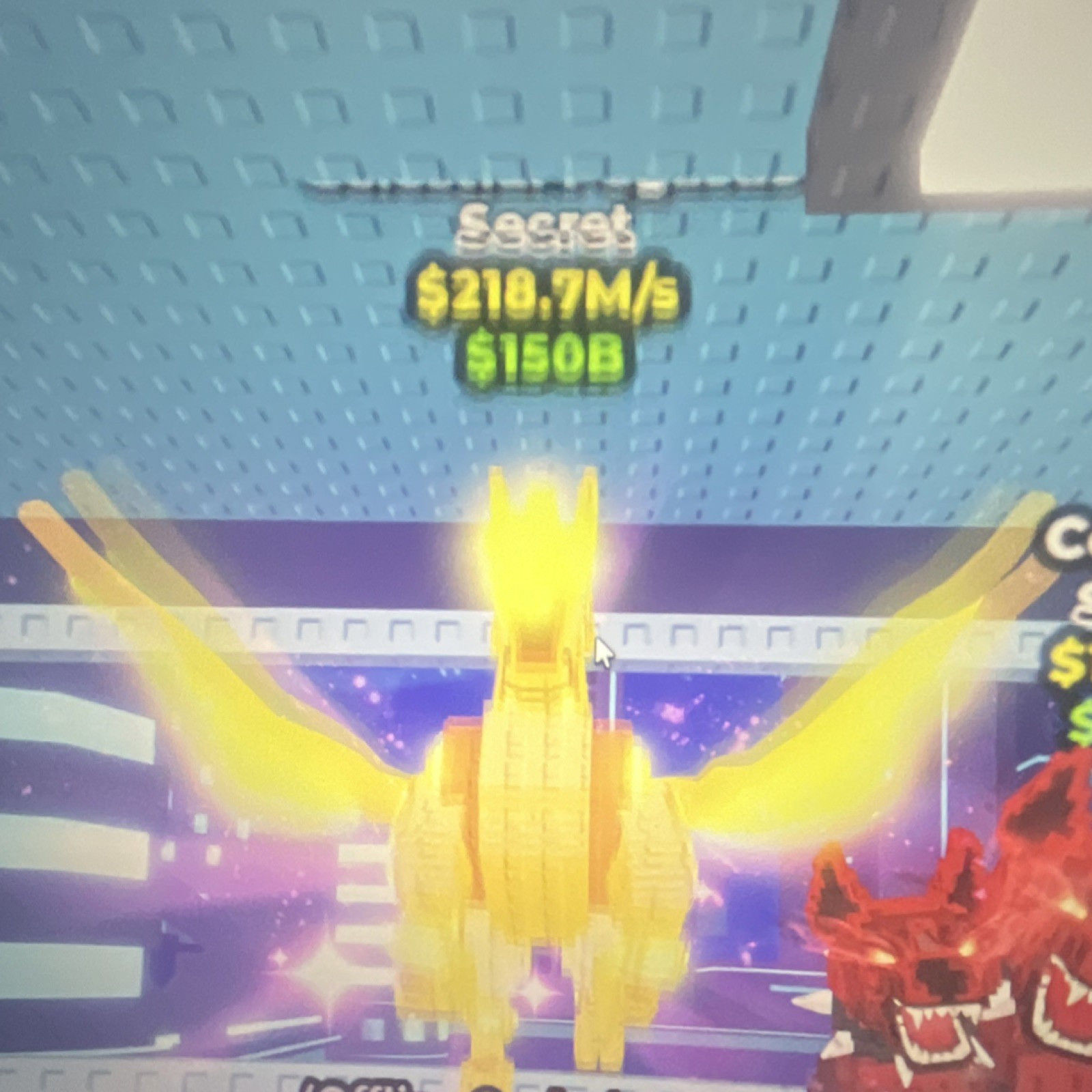 Secret Golden Dragon Game Asset $218.7M/s Virtual Collectible