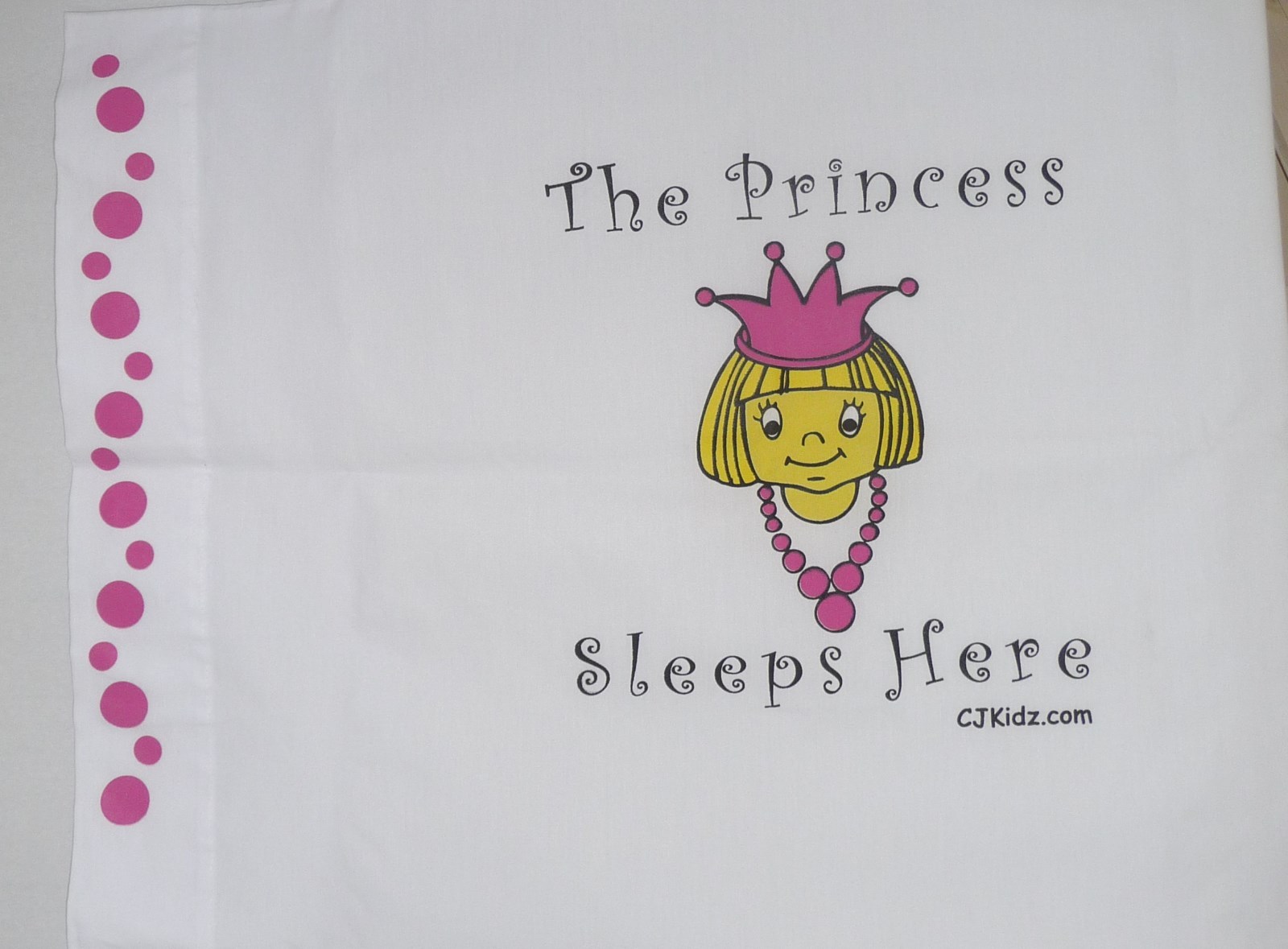 Girls Princess NEW Cotton Pillowcase