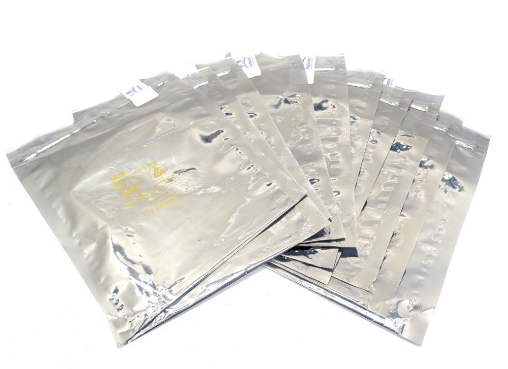 10x ESD Zipper Bags 15.5x20Cm 155x200Mm Bags Antistatic Bag