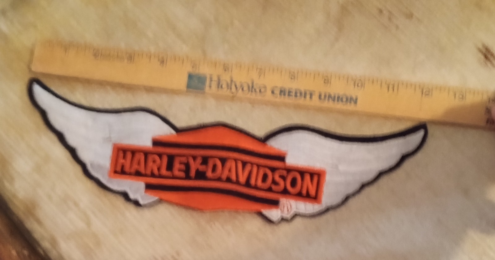 Vintage Original 12" Harley-Davidson Patch