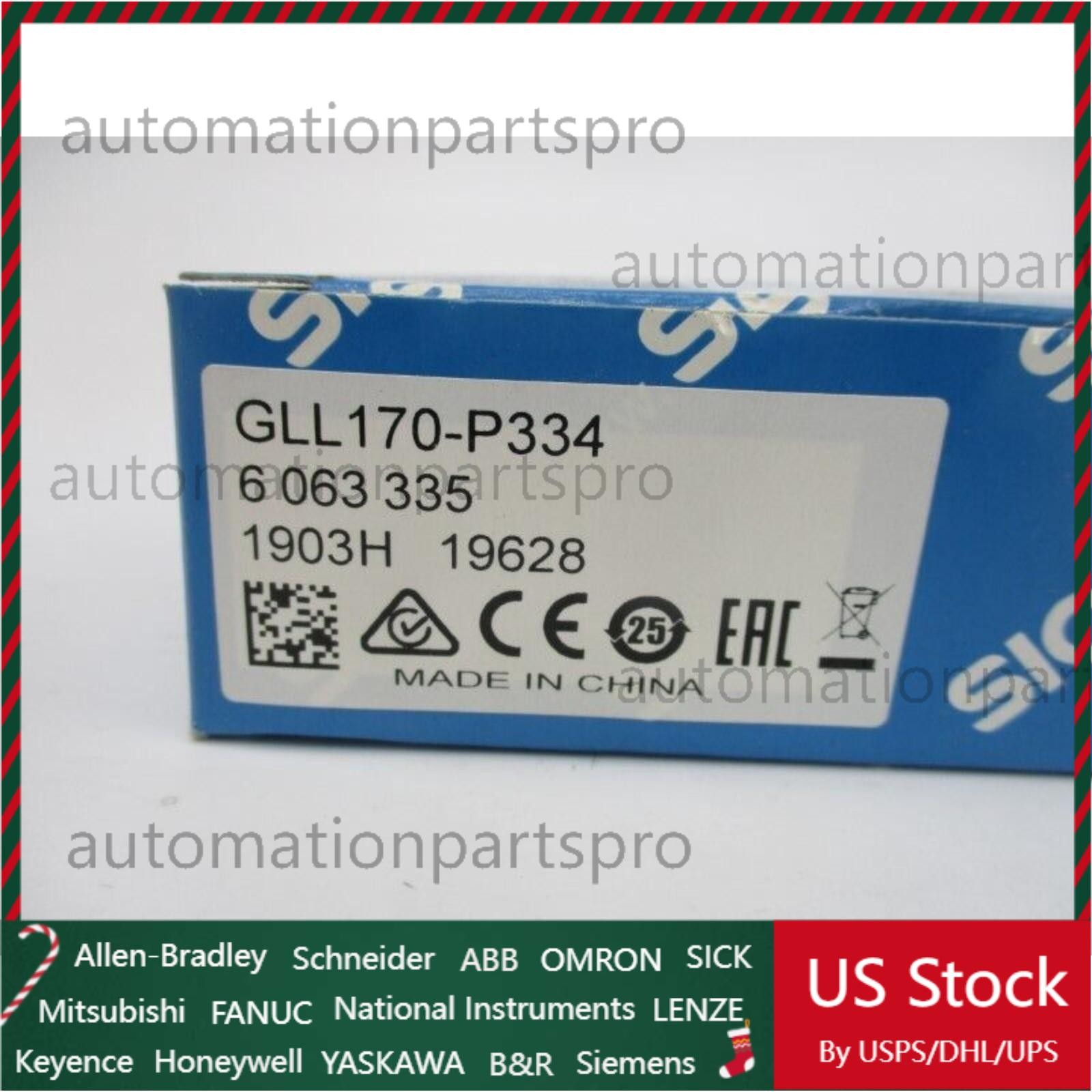 US FREE TAX  SICK GLL170-P334 GLL170P334 6063335 10-30VDC 0.1A NSMP Sick s