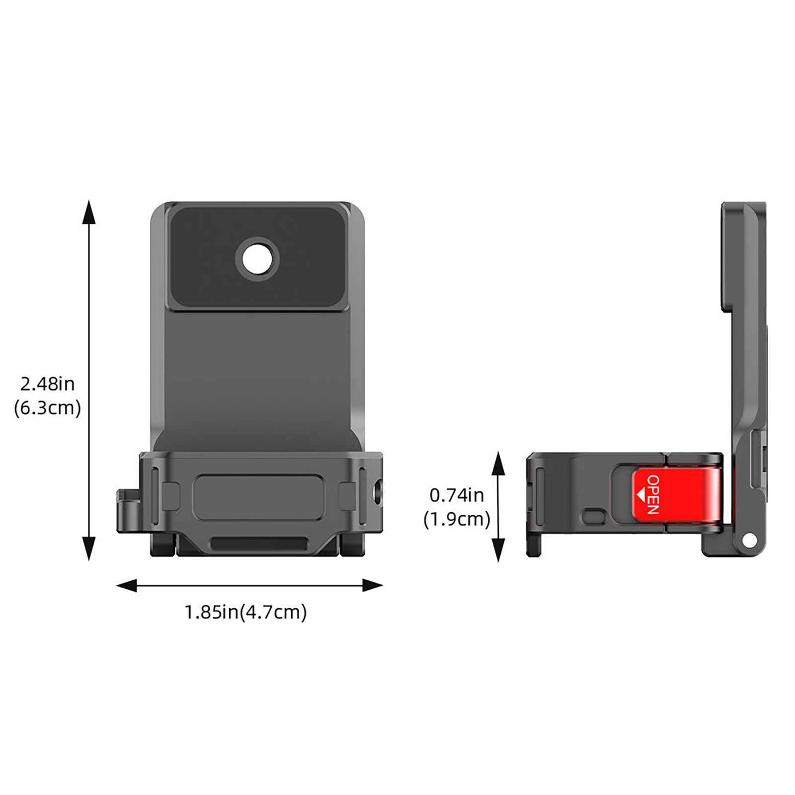 For DJI OSMO POCKET 3 Multi-function Magnetic Base Adapter Expansion Bracket