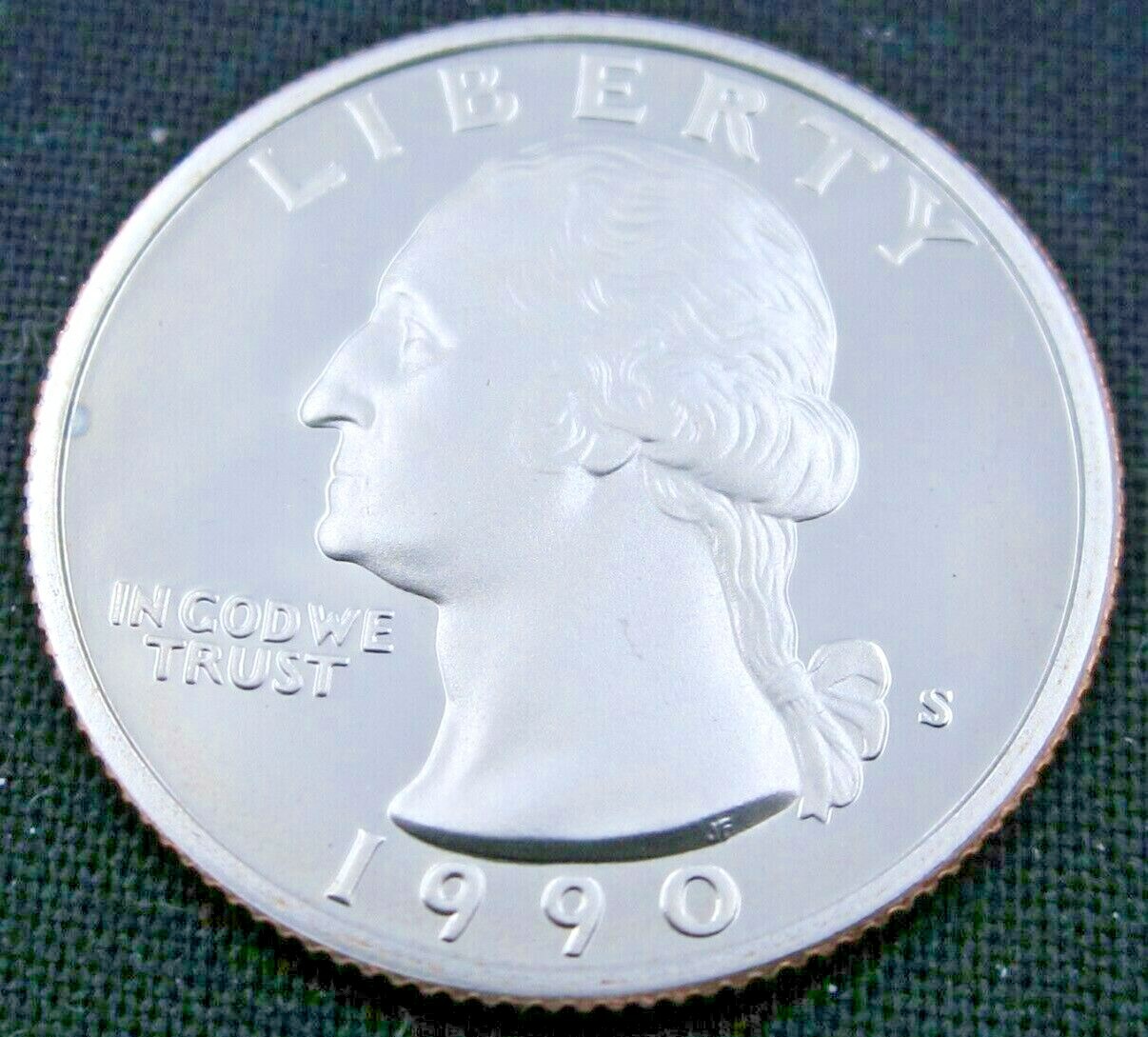 1990 S Proof Washington Quarter - Uncirculated