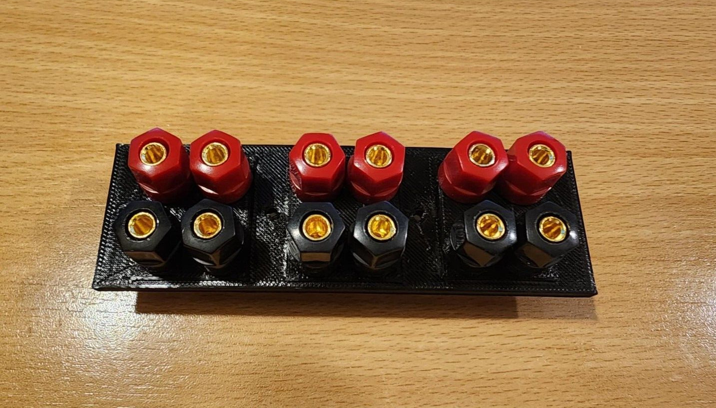 Pioneer SX-1010 Speaker Terminal Conversion (Banana Plugs)