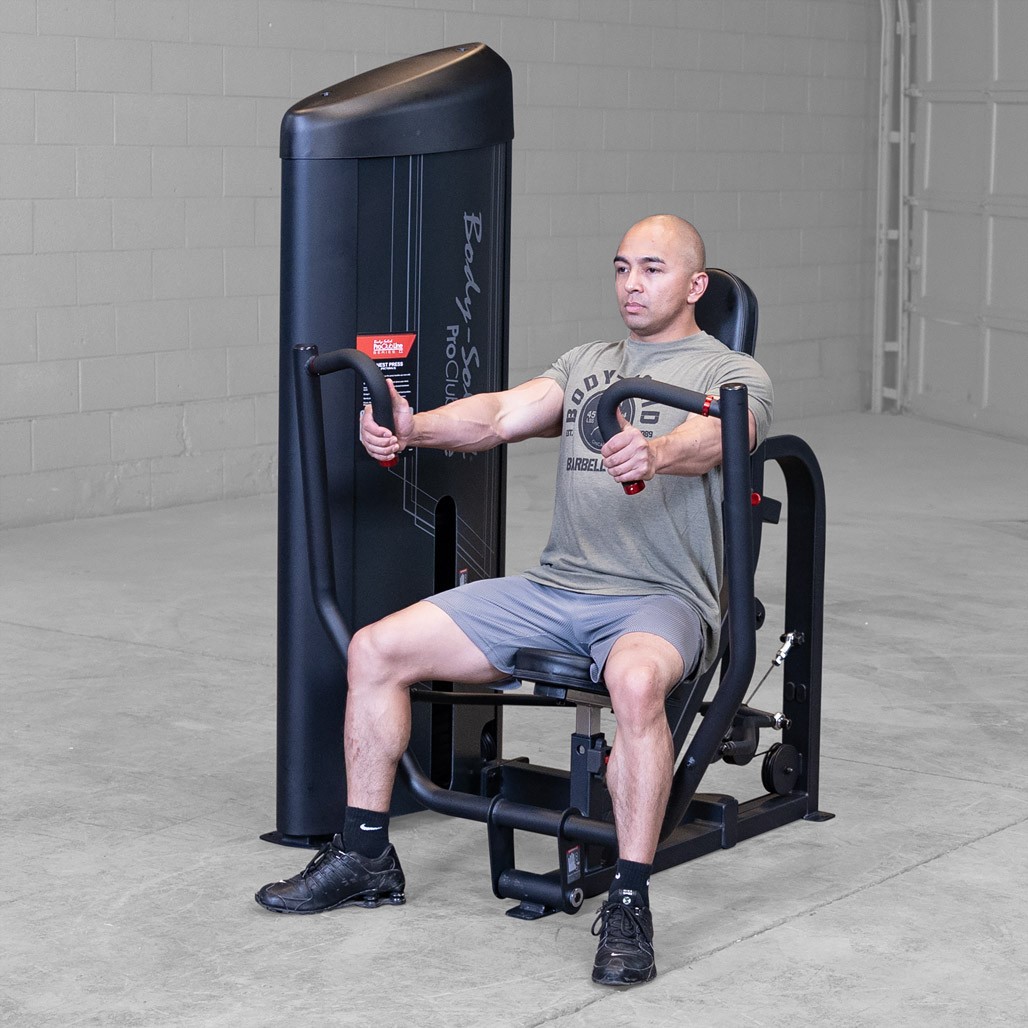Body-Solid Pro ClubLine Series 2 Chest Press 210 lb. Weight Stack