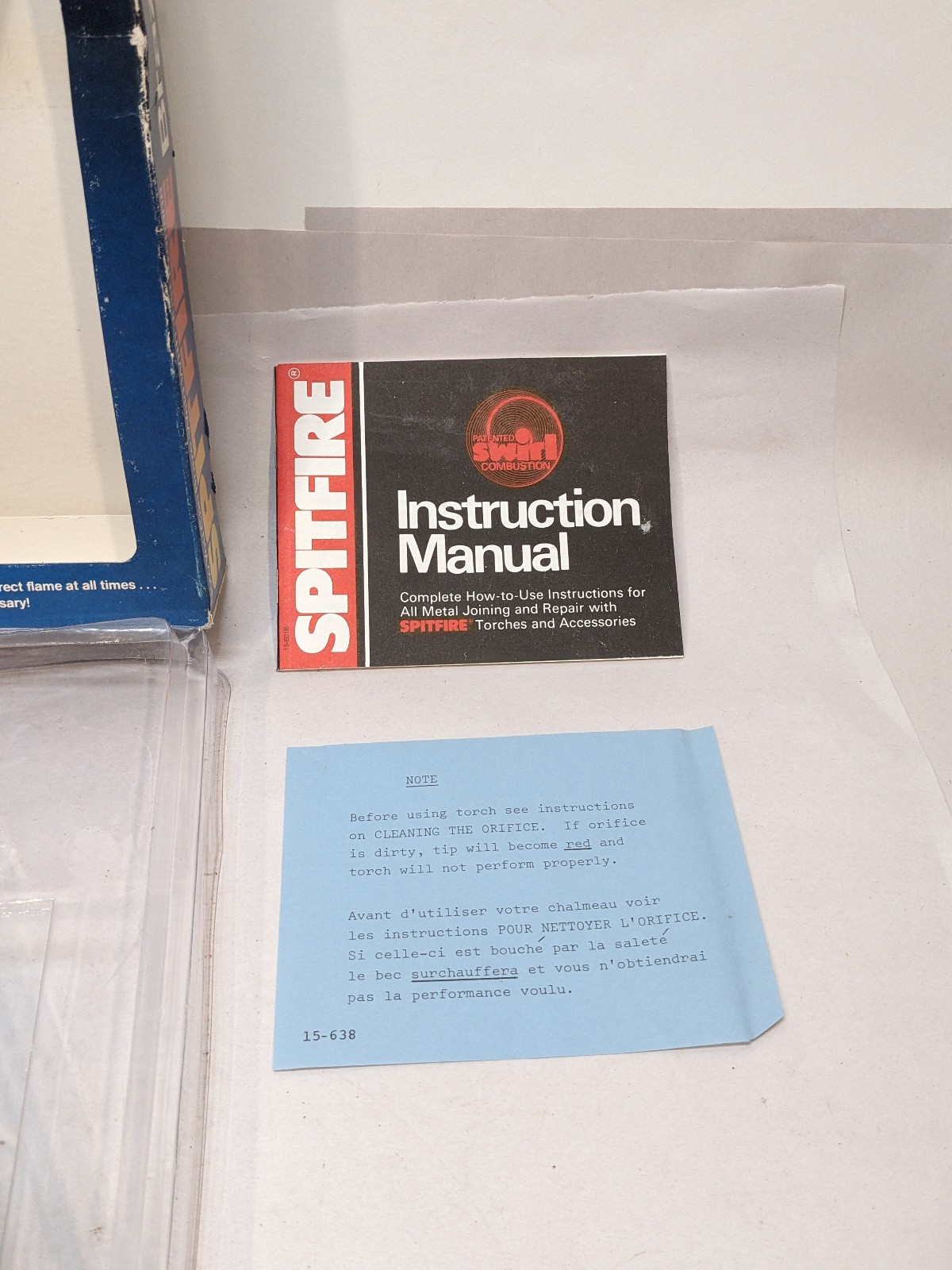 Spitfire 401-01 Self Contained Brazing Torch Automatic Propane Gas Regulator