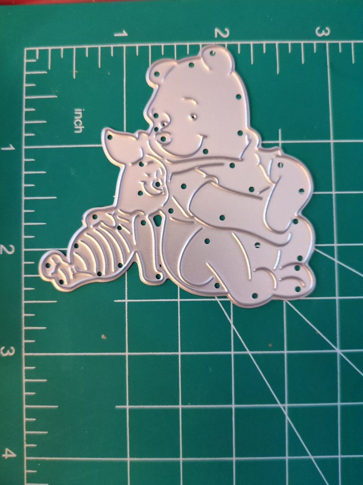Metal Die Cut 4 Sizzix Disney Winnie The Pooh Piglet Friends Baby Shower Cake To