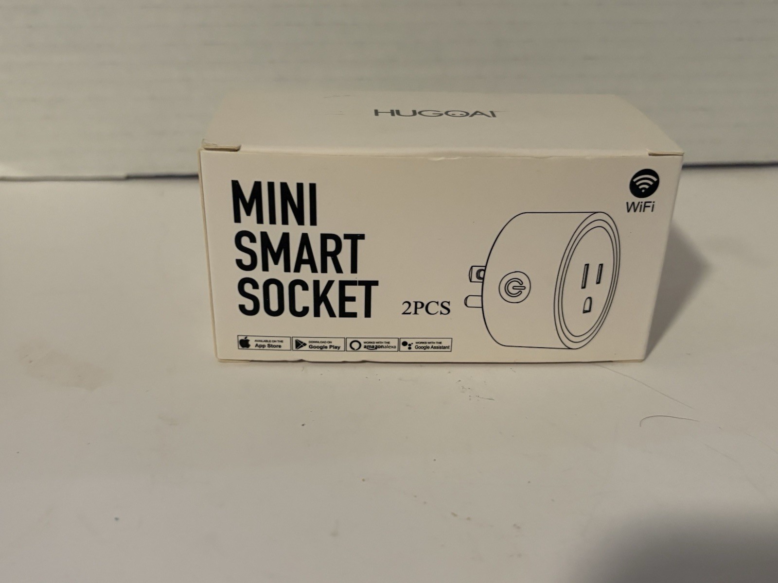 Smart Plug 2-Pack WiFi Mini Socket Outlet Compatible with Alexa Google App New