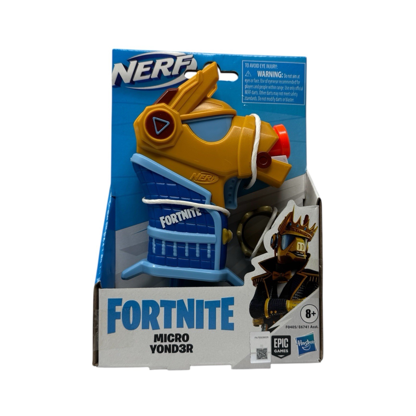 NERF Fortnite Microsofts Mircro Yond3r Blaster Dart Gun Hasbro Epic Games NEW