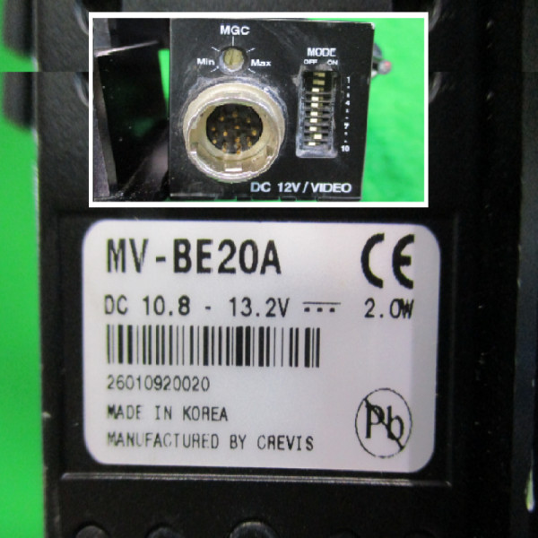 [Used] CREVIS / MV-BE20A / CAMERA, Scratch, Bolt rust, 1pcs