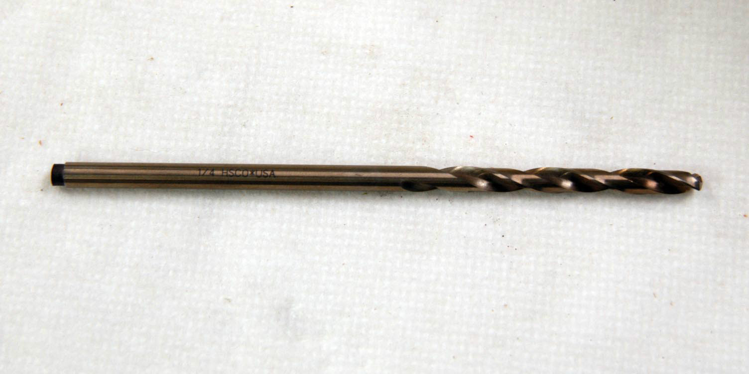1/4 COBALT 6" EXTENTION DRILL 135DEG SPLIT POINT  (D-1-2-6-FR78)