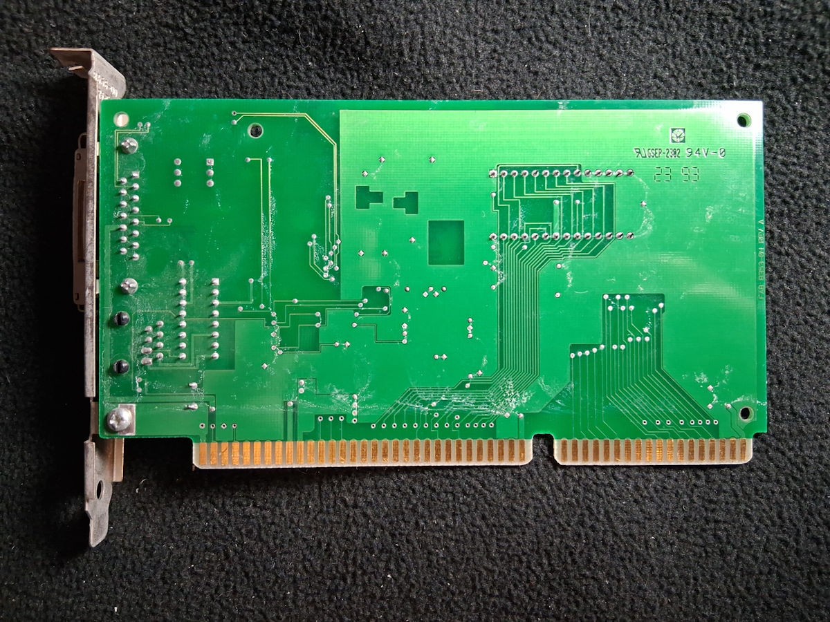 1992 3Com Etherlink III 3C509TP 10BaseT ethernet card 3COM