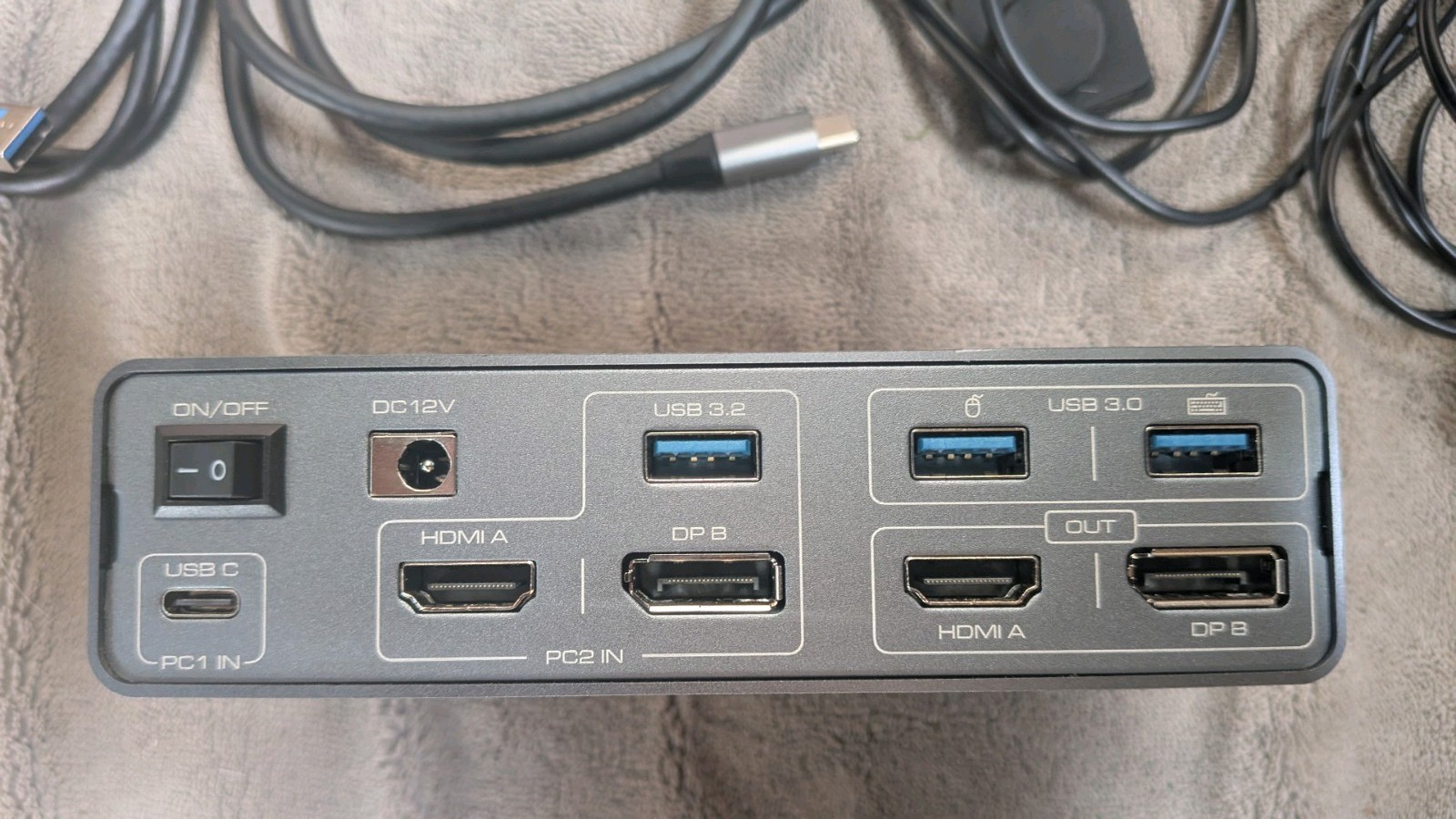 Sw522 KVM Switch 2 Port DGYBDFC docking station