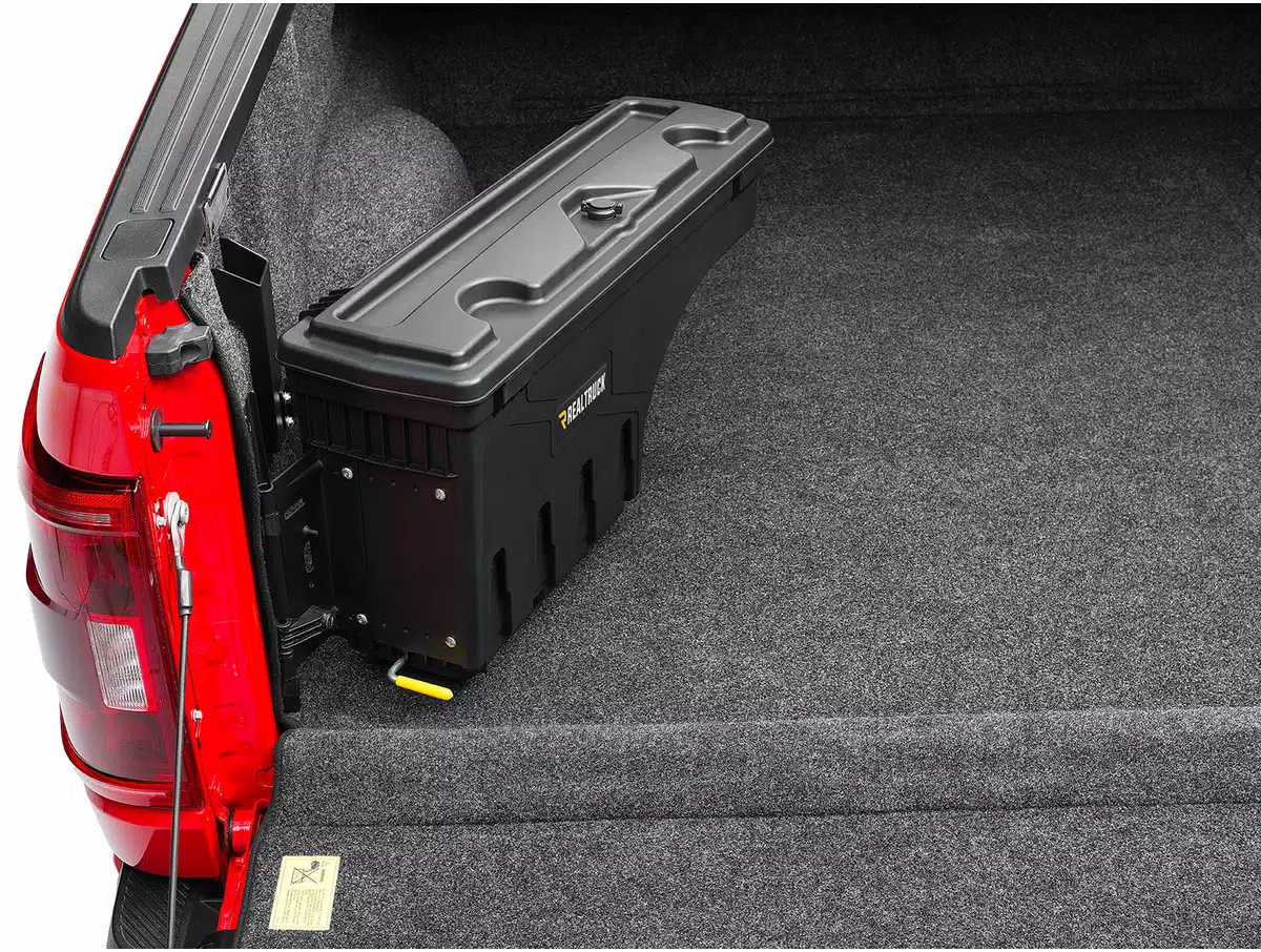 UnderCover Swingcase Toolbox Fits 2022-2026 Nissan Frontier Driver Side