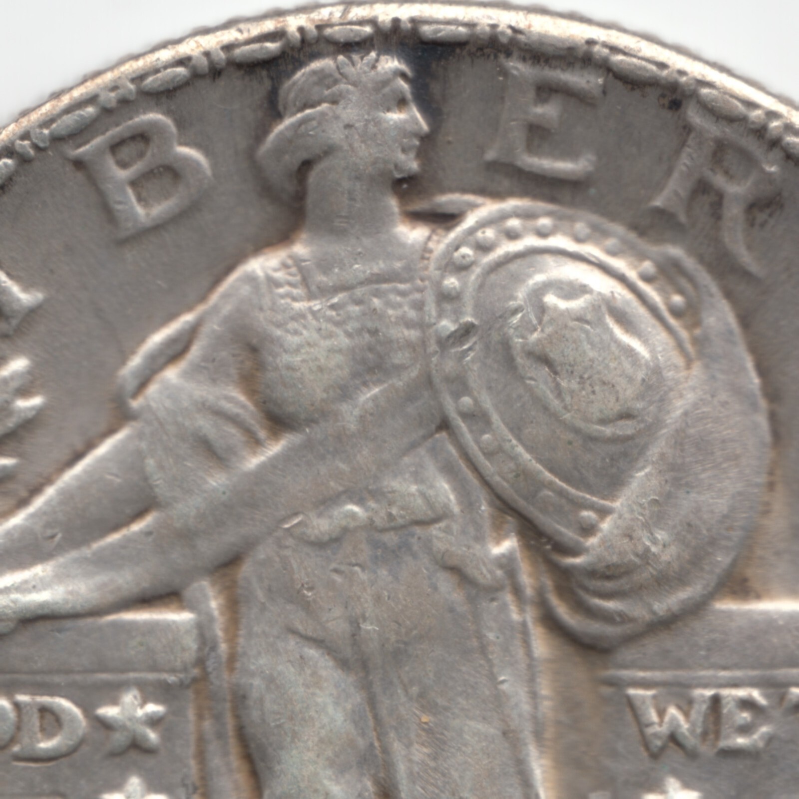 1929 D Standing Liberty Quarter, AU+, Minimum Full Head